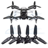 4PCS Low-Noise Propellers Blades Set For DJI FPV Combo Quick Release Prop Silver