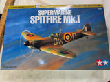 Tamiya Aircraft Model 1/72 Airplane Supermarine Spitfire Mk.1 Scale Hobby 60748