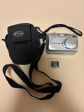 FUJIFILM FinePix A210 Silver Compact Digital Camera Tested Working Japan