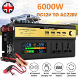 Car Truck Van Power Convertor Inverter Generator USB Charger Port Outlet 6000W