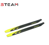 Steam 420MM Carbon Fiber Main Blade For AK420 RS4 RC Helicopter Propeller