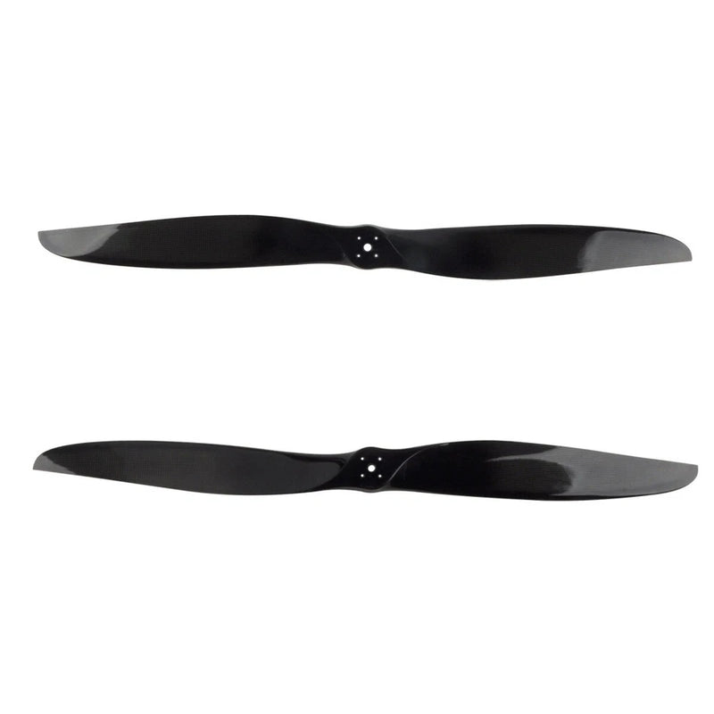 T-Motor carbon propeller pair, 34-inch black CW and CCW blades