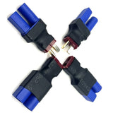 2Pairs EC5 to T Adapter Male Female Connector Plug Set Compatible with Arrma... Battery