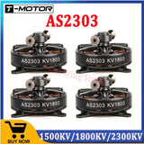 T-Motor AS2303 2303 Indoor Motor Short Shaft 1500KV/1800KV/2300KV FPV RC Drone