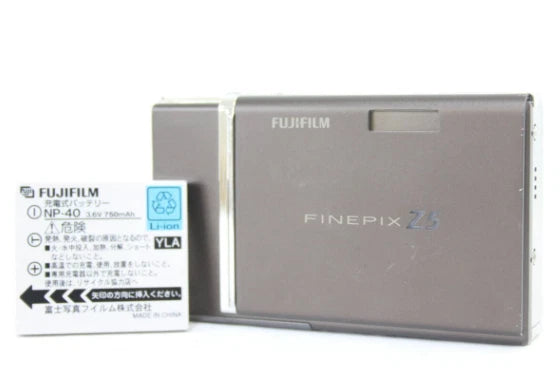 [N Mint]Fujifilm FinePix Z5fd Brown 6.3MP Compact Digital Camera 3x Tested Japan