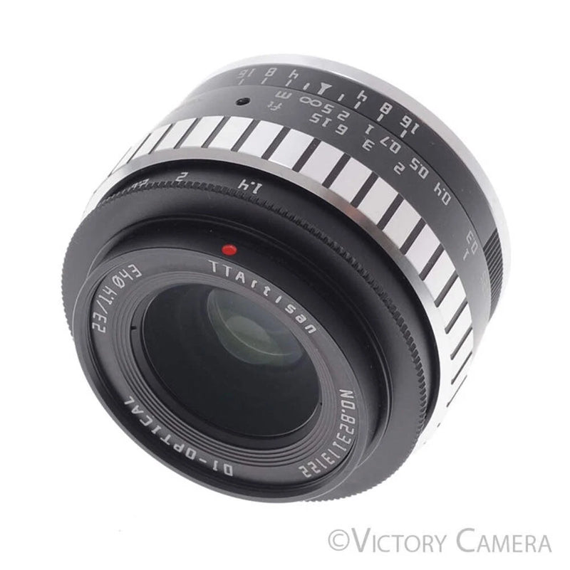 TTArtisan 23mm f1.4 Wide Angle Lens for Fujifilm X Mount Cameras [MINT]