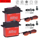 2PACK 35KG 180?? Metal Gear Digital Servo HIGH TORQUE & SPEED RC Car Boot Servo
