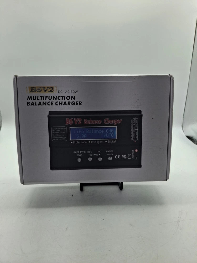 LiPo Charger Balance Fast Charger Discharger B6V2 Digital Battery Pack Charger Battery