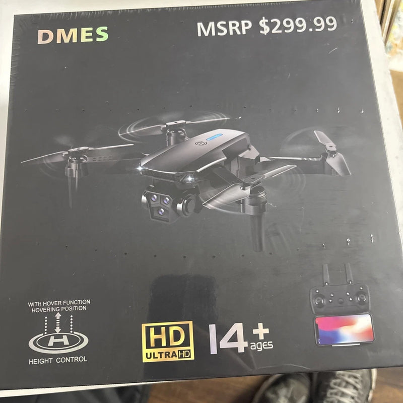 DMES P13 Pro drone box with dual HD camera graphics