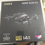 DMES P13 Pro drone box with dual HD camera graphics