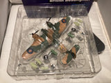 1:72 die-cast Beaufighter Mk.1c model set, molded in green and brown parts tray