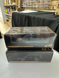 SUBARU FORESTER STI BLACK WITH ROOF BOX 1/64 DIECAST CAR MODEL BY MODELMODEL MM