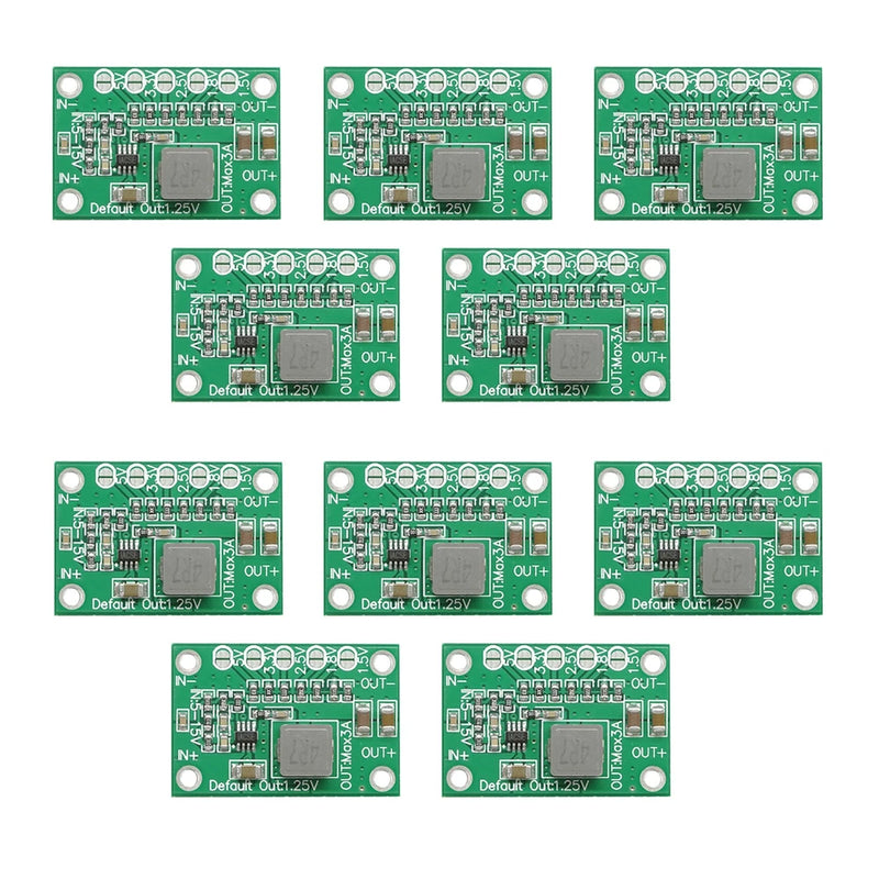 10pcs CA1235 Adjustable Power Module 1.25V 1.5 2.5 3.3 5V Output 5-16V Input e