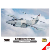 WOLFPACK 1/72 T-2C BUCKEYE 'TOP GUN' US Navy Jet Trainer Plastic Hobby Model kit