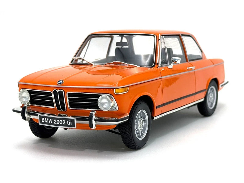 Kyosho 1:18 BMW 2002 TII Orange Diecast Model Metal Car 08543P