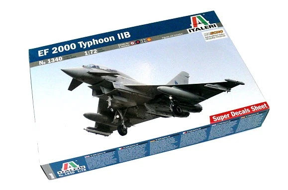 ITALERI 1340 Aircraft Model 1/72 EF 2000 Typhoon IIB Scale Hobby T1340