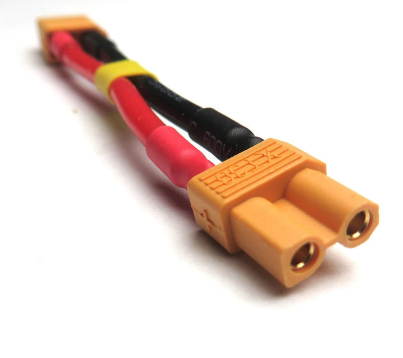 XT30 Style Female to XT30 Male RC Connector Adapoter 14 AWG Converter