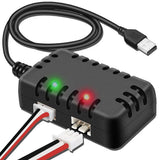 7.4V Lipo Battery  - RC Car Balance Chargers USB Cable 2-in-1 with XH-3P4785