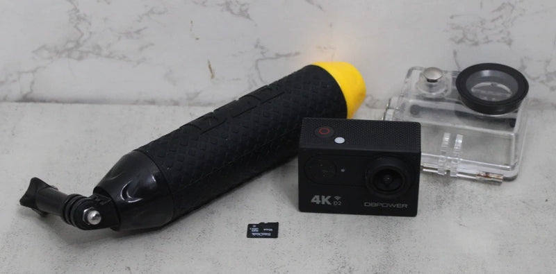 DBPOWER 4K Action D2 Video Action Camera With Accessories