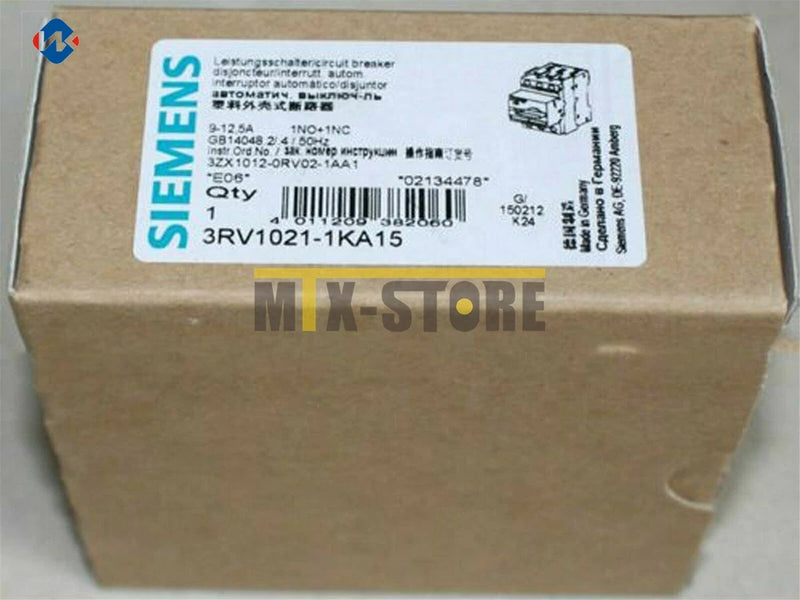 1PCS NEW BRAND SIEMENS 3RV1021-1KA15 with in box  with warranty