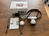 LUMIX DC-GF10W Double Lens Kit Orange Mirrorless Single-Lens Camera