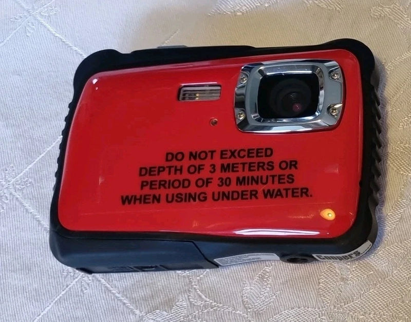 5MP Coopers Compact 3m Waterproof Digital Action Camera Micro SD Good working
