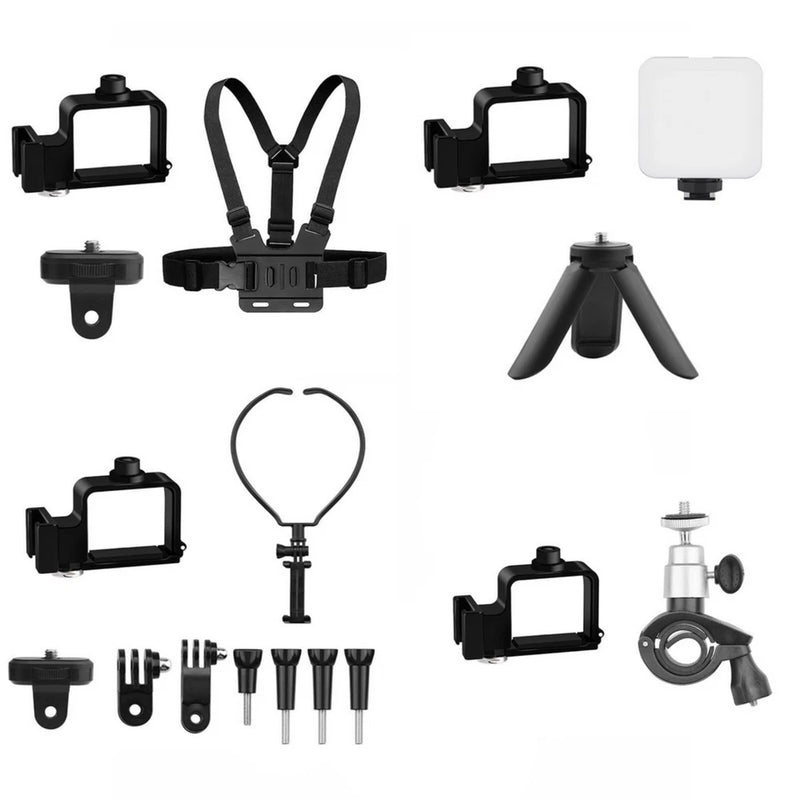 Bike Expansion Mount Adapter Backpack Strap Clip Holder for DJI Osmo Pocket 3