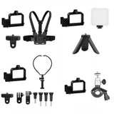 Bike Expansion Mount Adapter Backpack Strap Clip Holder for DJI Osmo Pocket 3