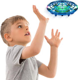 Rechargeable Scoot Drone for Kids ?C Durable Hand-Operated Flying Orb with Lights