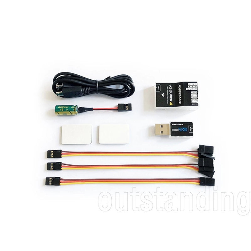 HOBBYEAGLE A3 Super 4 6 Axis Gyro Flight Control Accessory for Fixed Wing Drone