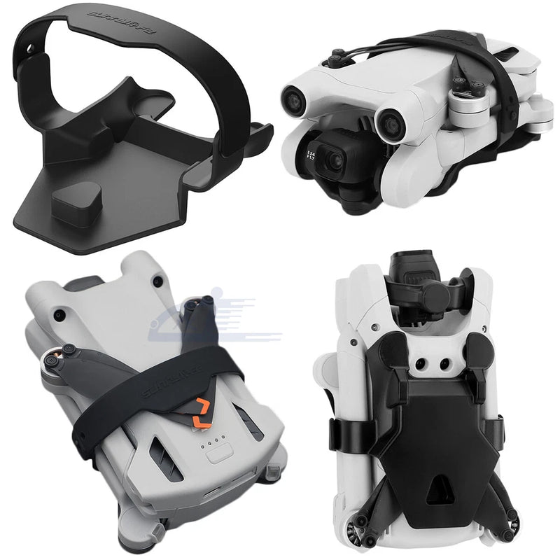 For DJI Mini 3 Pro Propeller Blades Fix Stabilizer Holder Protective Belt Black