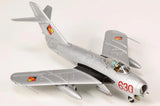Gray 1/72 jet aircraft model with red 630 markings, two wings and intake.