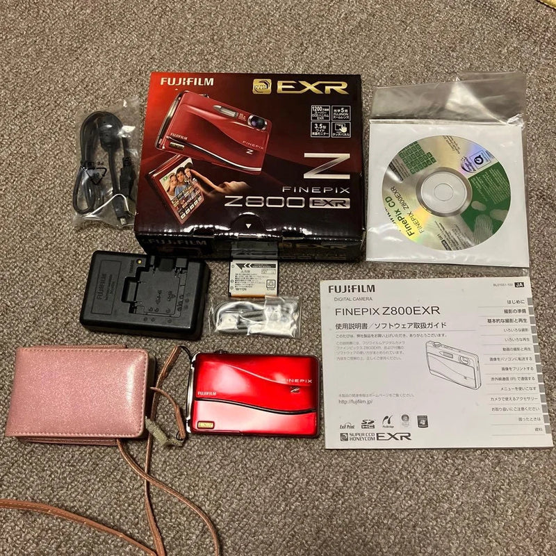 FUJIFILM FINEPIX Z800EXR Red With