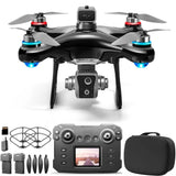 Hobby Drone with Screen Display Remote Control, 1080P Dual Camera, Black