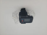 SONY live view remote control with dark strap and small LCD screen