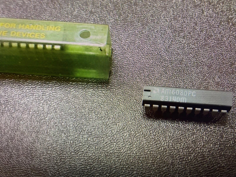 (26pcs) AMD AM6080PC Converter  D/A CONVERTER 8 Bit Input Loading IC USA stock