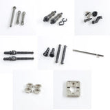 KingVal Steering Rod/Shocks/Drive Shaft/Motor Mount for SCY 18101 18103 RC Car