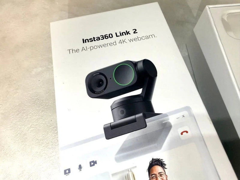Insta360 Link 2 Standard Edition AI-Powered 4K 30FPS Webcam CINSABNB w/Box