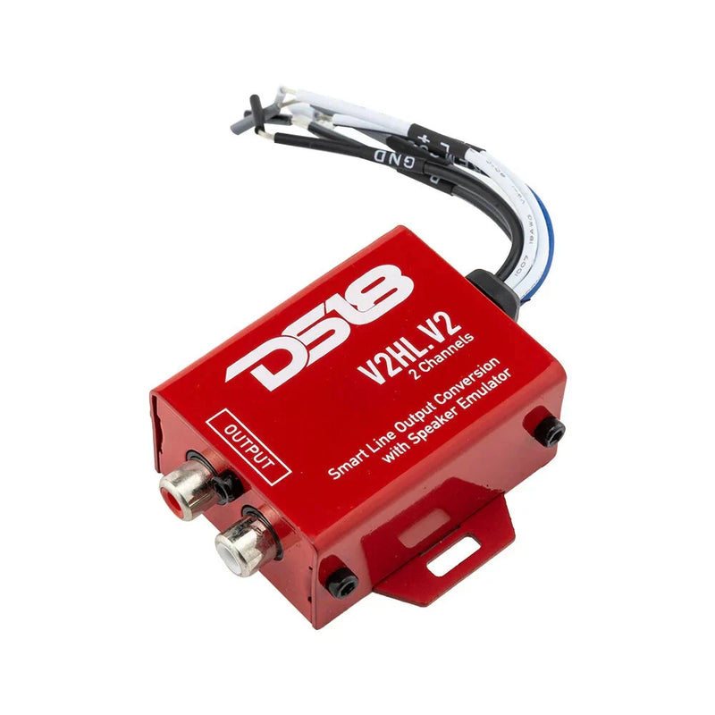 DS18 2 Channel High/Low Smart Line Output Conversion w/ Speaker Emulator V2HL.V2