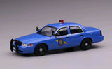 ED 1:64 596 Michigan State Police Crown Victoria CV Model Diecast Collect Car