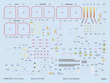 1/48 Eduard Decal Su-27 stencils for Academy/Kittyhawk/Hobby Boss/GWH