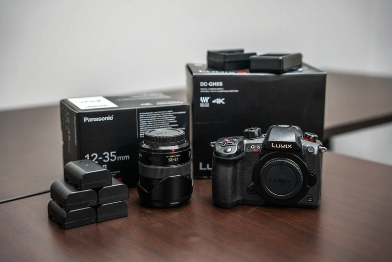 USED-Panasonic Lumix GH5S Bundle_Original Boxes_FREE SHIPPING!