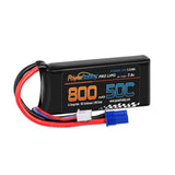 Powerhobby 2S 7.4V 800mAh 50C LiPo Battery for Mini-B, Mini-T 2.0, JRX2 Battery