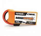 CNHL MiniStar 1250mAh 22.2V 6S 70C Lipo Battery with XT60 Plug Battery
