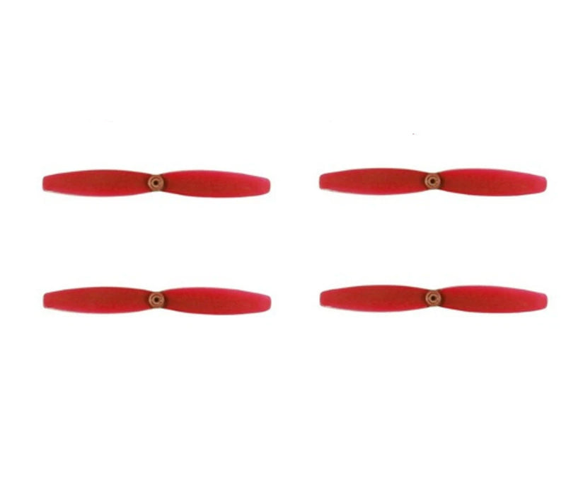Propellers Props Replacement 4PC for Parrot Minidrones Rolling Spider Red 2 Pair