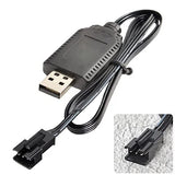 Smart Universal RC Charger Cable with SM-3P Connector Plug for 7.4V 2S Lipo