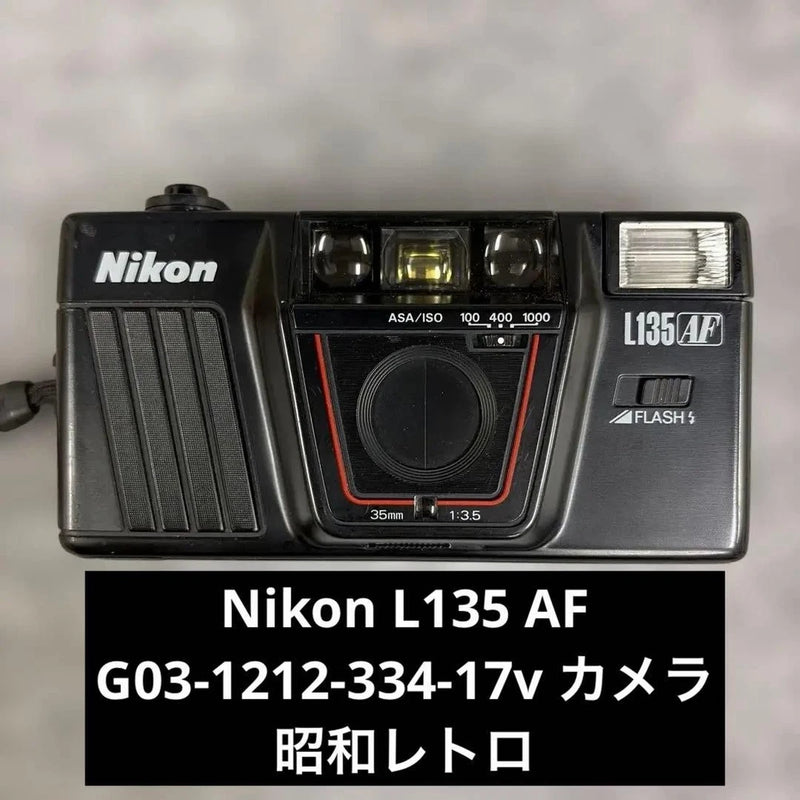 Nikon L135 AF G03-1212-334-17v Camera Showa Retro