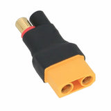 HXT 6.5mm Male+/Female- to XT90 Female No Wires Adapter RC Lipo Battery Toy FPV