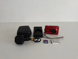 Fujifilm FinePix L55 12.0MP Digital Camera Red Bundle