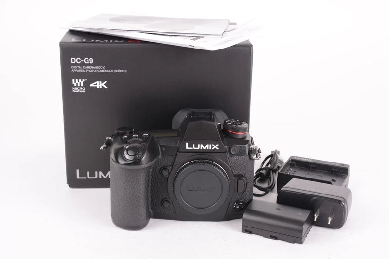 Panasonic Lumix G9 20MP Mirrorless M4/3 Camera Body Shutter Count 17.1k #Z-06669